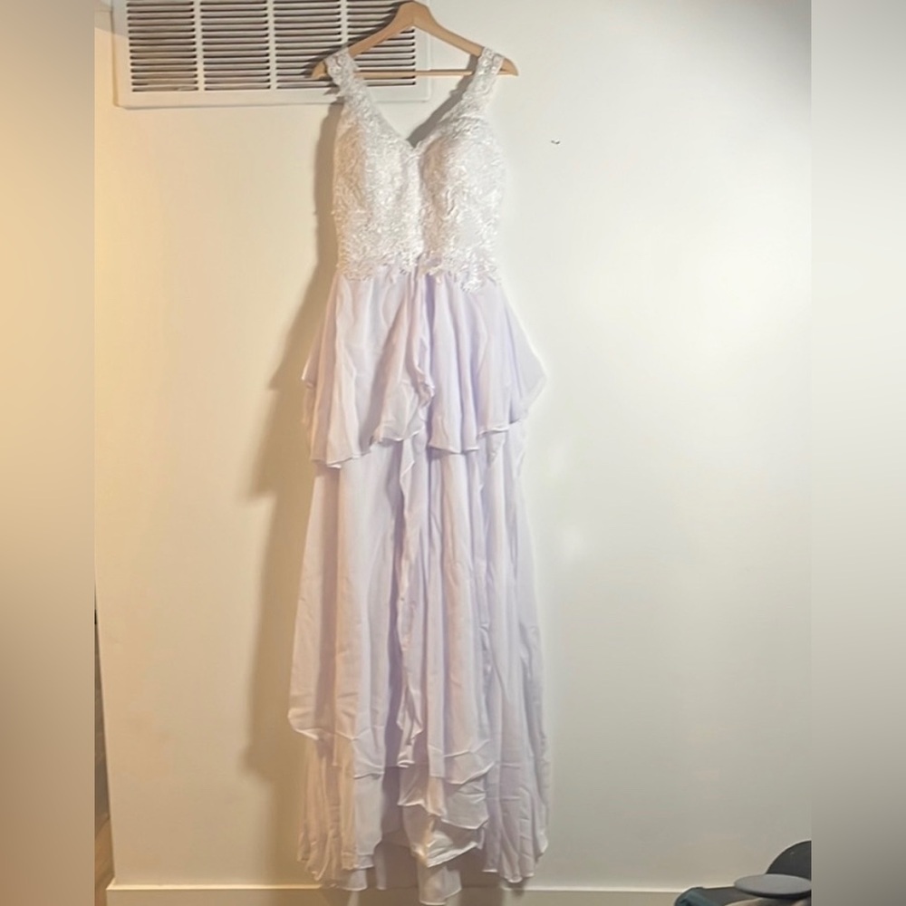 Wedding White Dress Gown - White Lace NWT